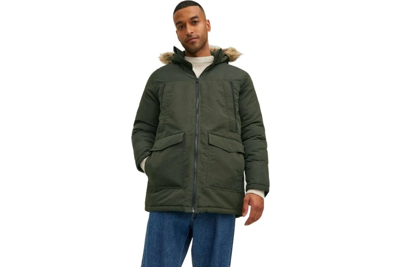 Jack And Jones Jjecraft Parka Sn Μπουφάν Ανδρικό (12211773 ROSIN)