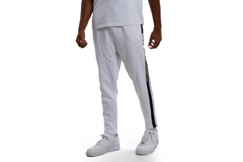 Jack And Jones Jpstace Jjadam Sweat Pants Aman Παντελόνι Φόρμας (12214939 WHITE)