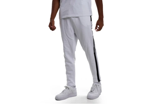 Jack And Jones Jpstace Jjadam Sweat Pants Aman Παντελόνι Φόρμας (12214939 WHITE)