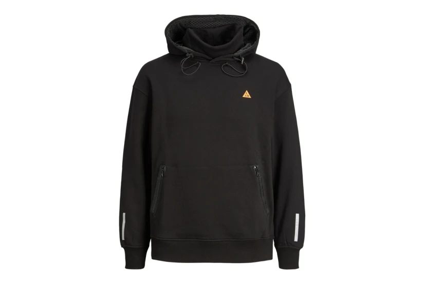 Jack And Jones Comotion Sweat Hoodie (12215382 BLACK)