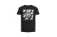 Jack And Jones Jjtropicana Box Tee Ss Crew Neck T-Shirt Ανδρικό (12224165 BLACK)