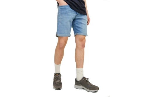 Jack And Jones Jjrick Jjoriginal Shorts Am 624 Βερμούδα Τζιν Ανδρική (12225901 BLUE DENIM)