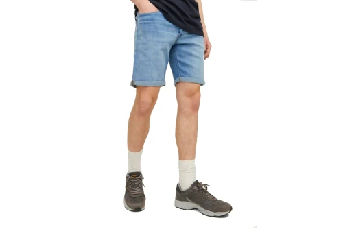 Jack And Jones Jjrick Jjoriginal Shorts Am 624 Βερμούδα Τζιν Ανδρική (12225901 BLUE DENIM)