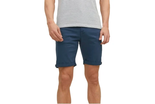 Jack And Jones Jpstrick Jjicon Shorts Ama Sn Βερμούδα Τζιν Ανδρική (12232400 NAVY BLAZER)