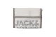 Jack And Jones Jacashford Mesh Wallet Ανδρικό Πορτοφόλι Εκρού