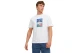 Jack And Jones Jorpalma Photo Ανδρικό Κοντομάνικο T-Shirt Λευκό