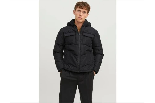 Jack And Jones Jjmason  Μπουφάν Puffer Ανδρικό (12236044 BLACK)