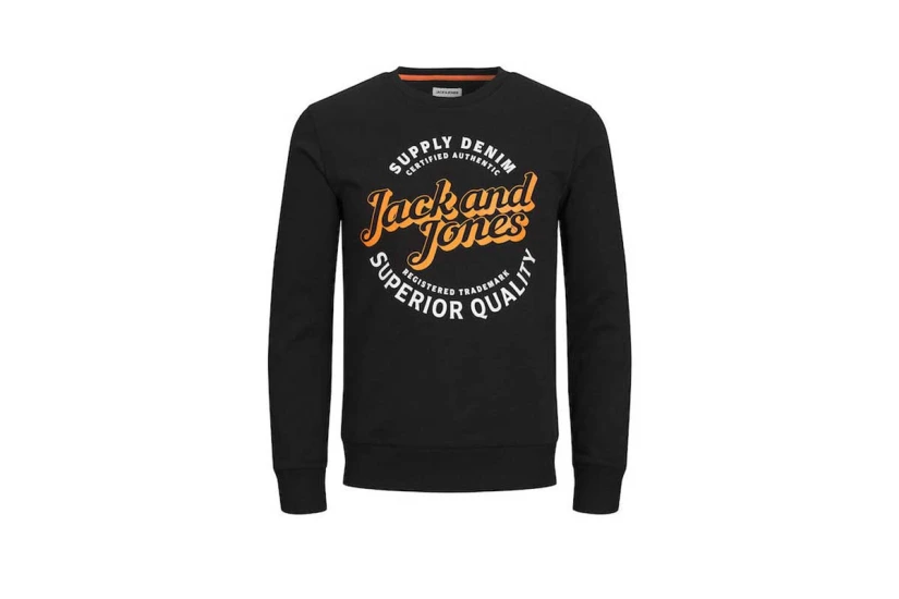 Jack And Jones Jjmikk Sweat Crew Neck Μπλούζα Με Λαιμόκοψη Ανδρική 