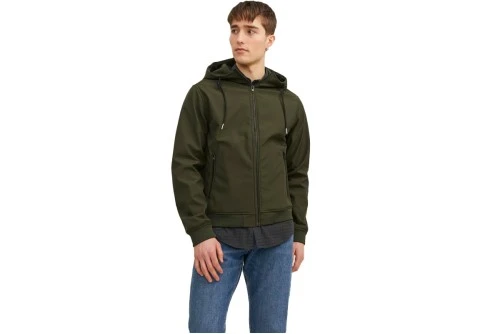 Jack And Jones Jjebasic Μπουφάν Softshell Ανδρικό (12236300 ROSIN)