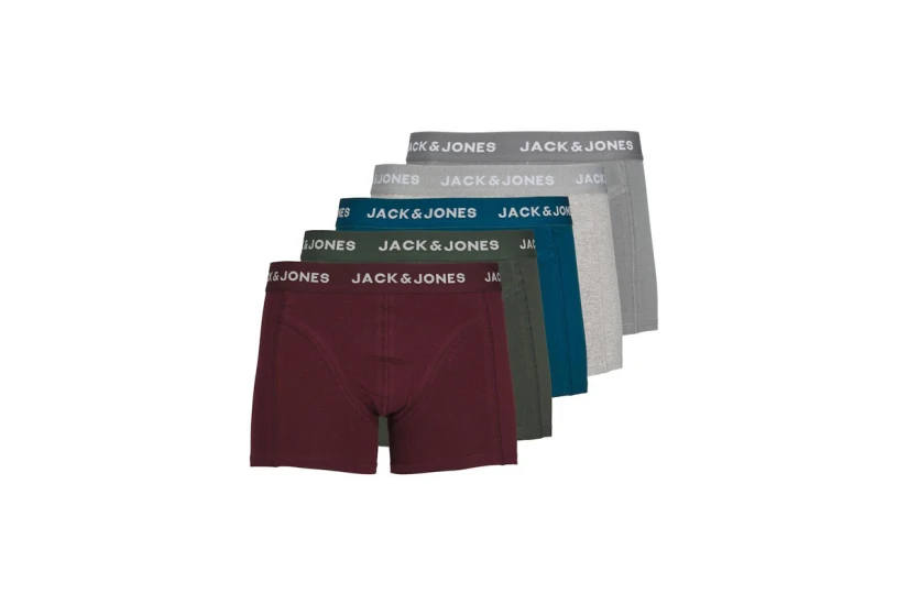 Jack And Jones Jacsmith Εσώρουχο Boxer 5-Τεμάχια (12237289 PORT ROYALE)