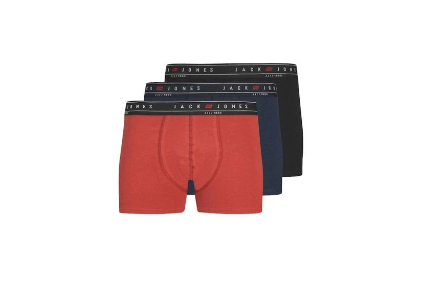 Jack And Jones Jacnagee Trunks 3 Pack Εσώρουχο Boxer 3 - Τεμάχια 