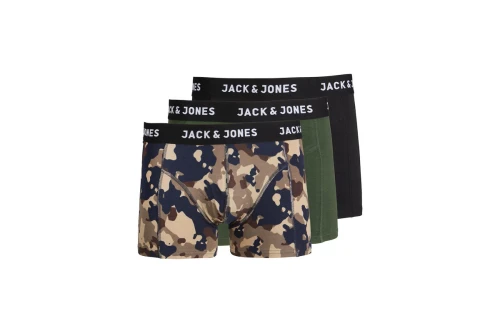 Jack And Jones Jackjames Εσώρουχο Boxer 3-Τεμάχια (12237445 MOUNTAIN VIEW)