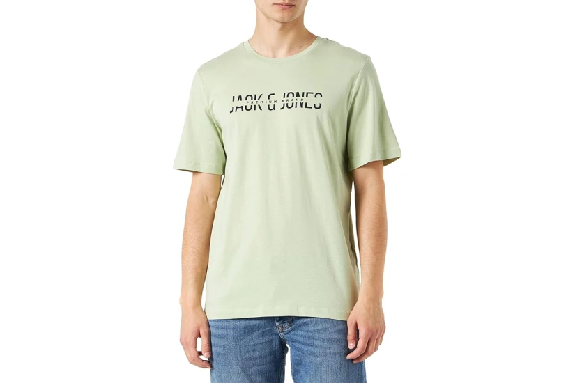 Jack And Jones Jprboabooster Ανδρικό Κοντομάνικο T-Shirt Λαδί