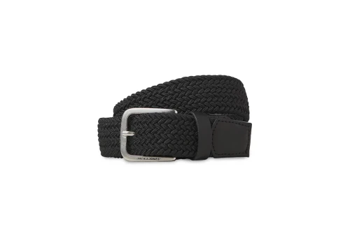 Jack And Jones Deblin Woven Ζώνη Casual (12244231 BLACK)