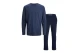 Jack And Jones Jacbasic Label Ls Tee And Pants Σετ Πιτζάμας Ανδρική 