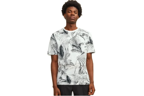 Jack And Jones Jjguru Aop T-Shirt Ανδρικό (12249188 CLOUD DANCER)