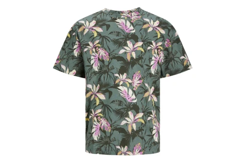 Jack And Jones Jortampa Aop T-Shirt Ανδρικό (12252172 LAUREL WREATH)