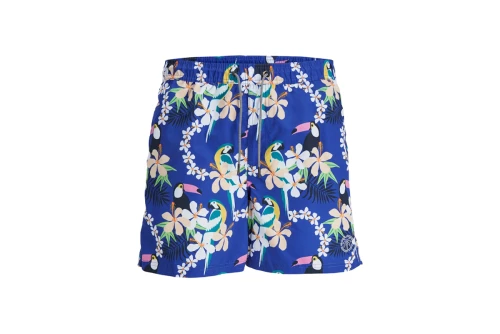 Jack And Jones Jpstfiji Jjswim Aop Μαγιό Σορτς Ανδρικό (12253230 BLUING)