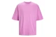 Jack And Jones Ανδρικό Κοντομάνικο T-Shirt Λιλά