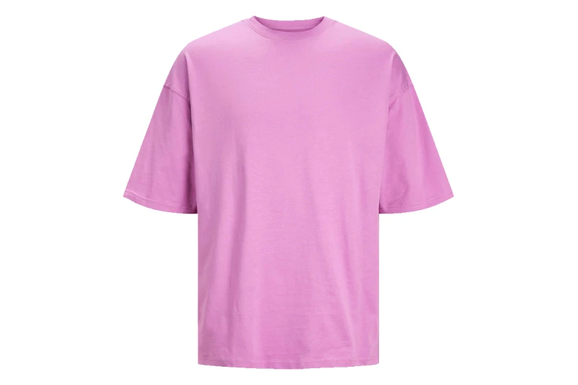 Jack And Jones Ανδρικό Κοντομάνικο T-Shirt Λιλά