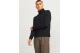 Jack And Jones Plain Turtleneck Μακρυμάνικη Μπλούζα Ζιβάγκο Μαύρη