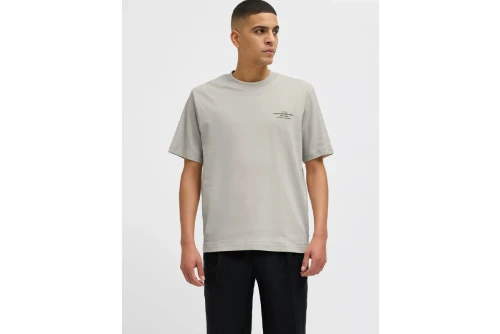Jack And Jones Jprblachad Branding Ss T-Shirt Ανδρικό (12259357 SILVER LINING)