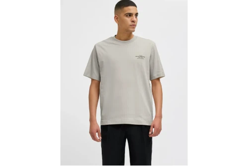 Jack And Jones Jprblachad Branding Ss T-Shirt Ανδρικό (12259357 SILVER LINING)