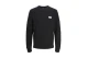 Jack & Jones Ανδρική Πλεκτή Μακρυμάνικη Μπλούζα με Λαιμόκοψη Μαύρη