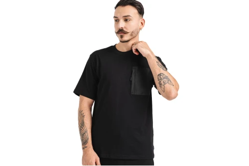 Jack And Jones Jcospire Pocket Ss T-Shirt Ανδρικό (12262185 BLACK)