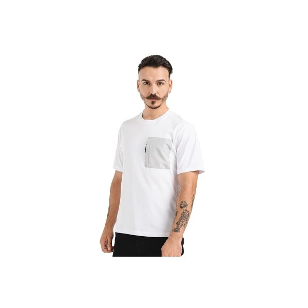 Jack And Jones Jcospire Pocket Ss T-Shirt Ανδρικό (12262185 WHITE) Jack And Jones Jcospire Pocket Ss T-Shirt Ανδρικό (12262185 WHITE)