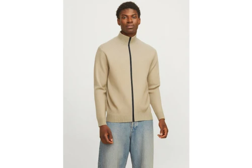 Jack And Jones Jcotrack Knit Ζακέτα Βαμβακερή Ανδρική (12262305 CROCKERY-CYCLO)