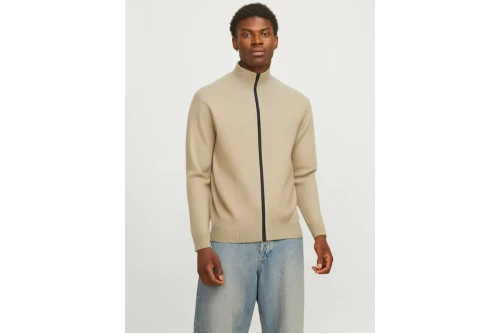 Jack And Jones Jcotrack Knit Ζακέτα Βαμβακερή Ανδρική (12262305 CROCKERY-CYCLO)