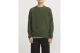 Jack & Jones Ανδρική Μακρυμάνικη Πλεκτή Μπλούζα Πράσινη