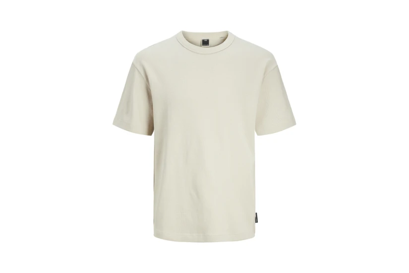 Jack & Jones Ανδρικό Κοντομάνικο T-Shirt Μπεζ