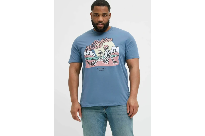 Jack And Jones Ανδρικό Κοντομάνικο T-Shirt Ραφ