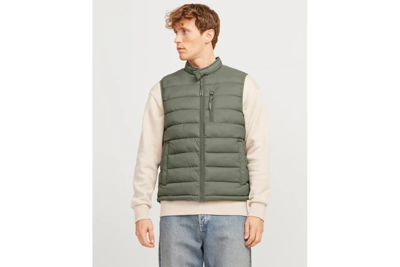 Jack & Jones Jjmac Light Bodywarmer Ανδρικό Μπουφάν Πράσινο