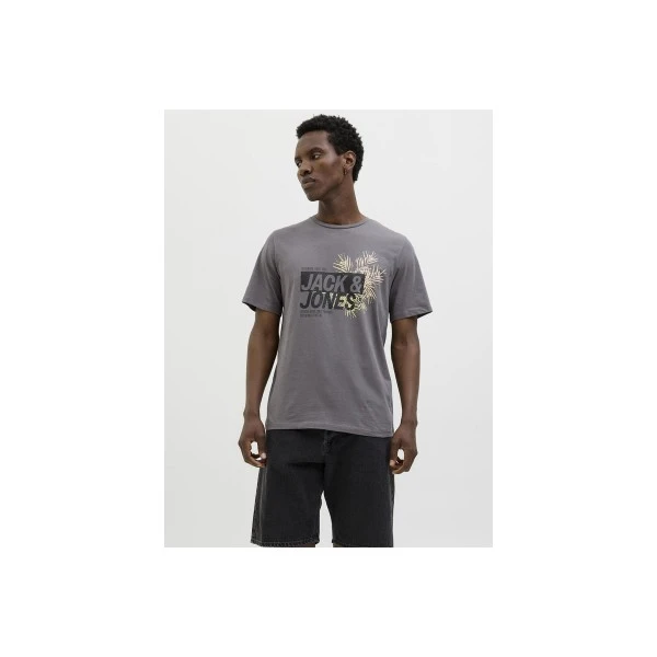 Jack And Jones Jjjaxon T-Shirt Ανδρικό (12269390 CASTLEROCK)