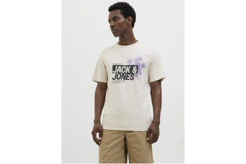 Jack And Jones Jjjaxon T-Shirt Ανδρικό (12269390 MOONBEAM)