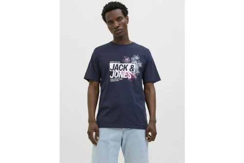 Jack And Jones Jjjaxon T-Shirt Ανδρικό (12269390 SKY CAPTAIN)