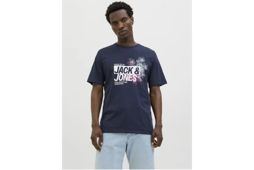 Jack And Jones Jjjaxon T-Shirt Ανδρικό (12269390 SKY CAPTAIN)