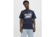 Jack And Jones Jjjaxon Ανδρικό Κοντομάνικο T-Shirt Μπλε Σκούρο