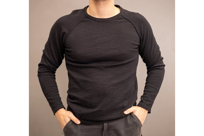 Jack & Jones Jjebreeze Ανδρική Μακρυμάνικη Μπλούζα με Λαιμόκοψη