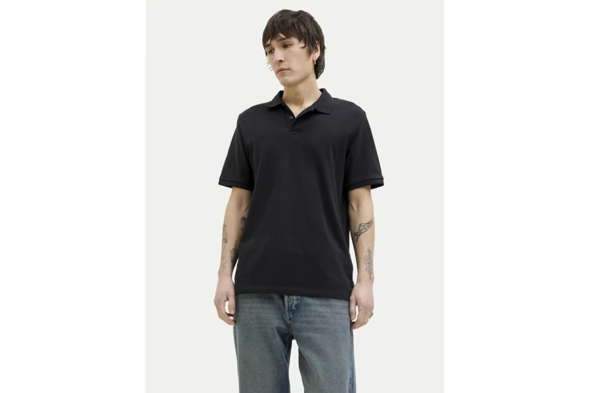 Jack And Jones Kane Ανδρικό Κοντομάνικο T-Shirt Μαύρο