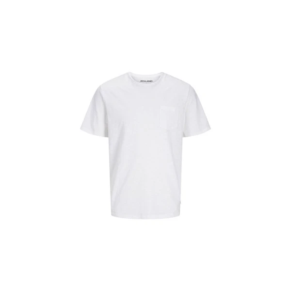 Jack And Jones Jjjake Tampa T-Shirt Ανδρικό (12270579 WHITE)