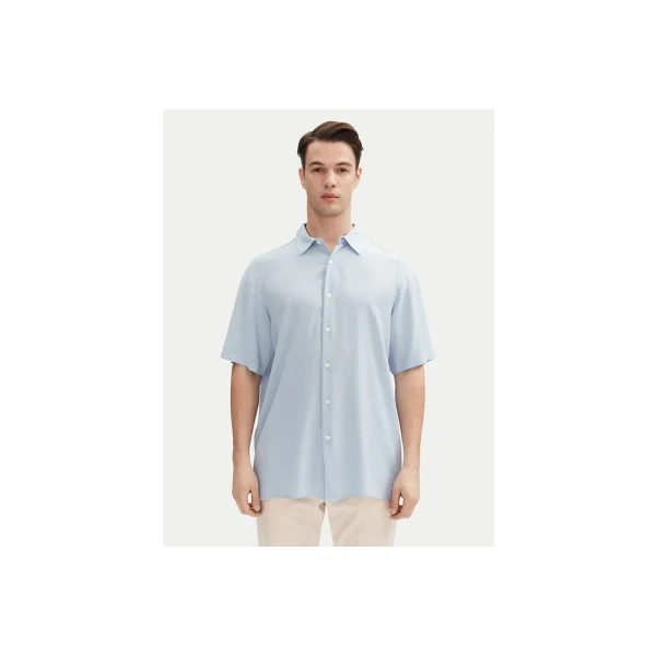 Jack And Jones Jorjoshua Viscose Πουκάμισο Κοντομάνικο Ανδρικό (12271078 CASHMERE BLUE)