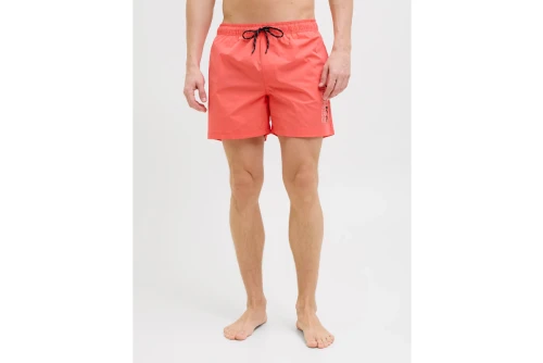 Jack And Jones Jpstmaui Jjswim Μαγιό Σορτς Ανδρικό (12272799 HOT CORAL)
