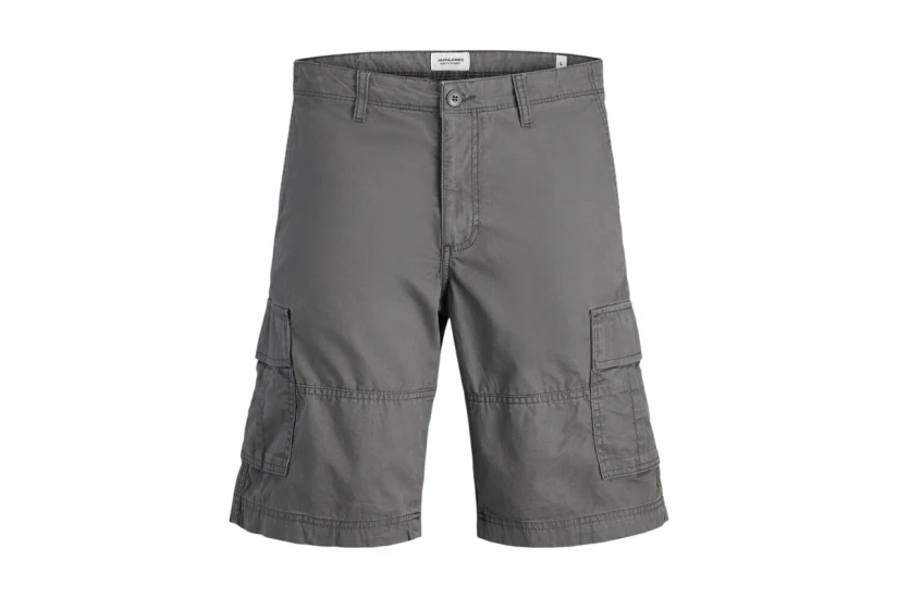 Jack And Jones Ανδρική Βερμούδα Cargo Γκρι