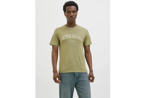 Jack And Jones Joralmeria Bold Branding T-Shirt Ανδρικό (12276962 CEDAR)