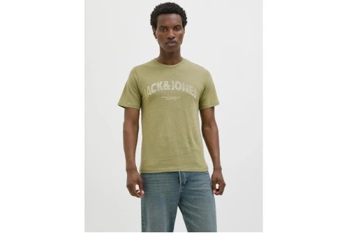 Jack And Jones Joralmeria Bold Branding T-Shirt Ανδρικό (12276962 CEDAR)
