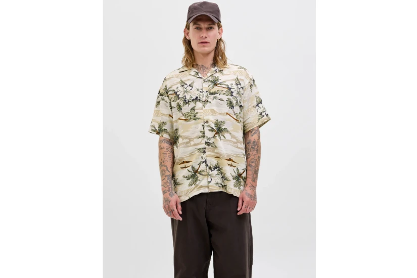Jack And Jones Ανδρικό Κοντομάνικο Πουκάμισο